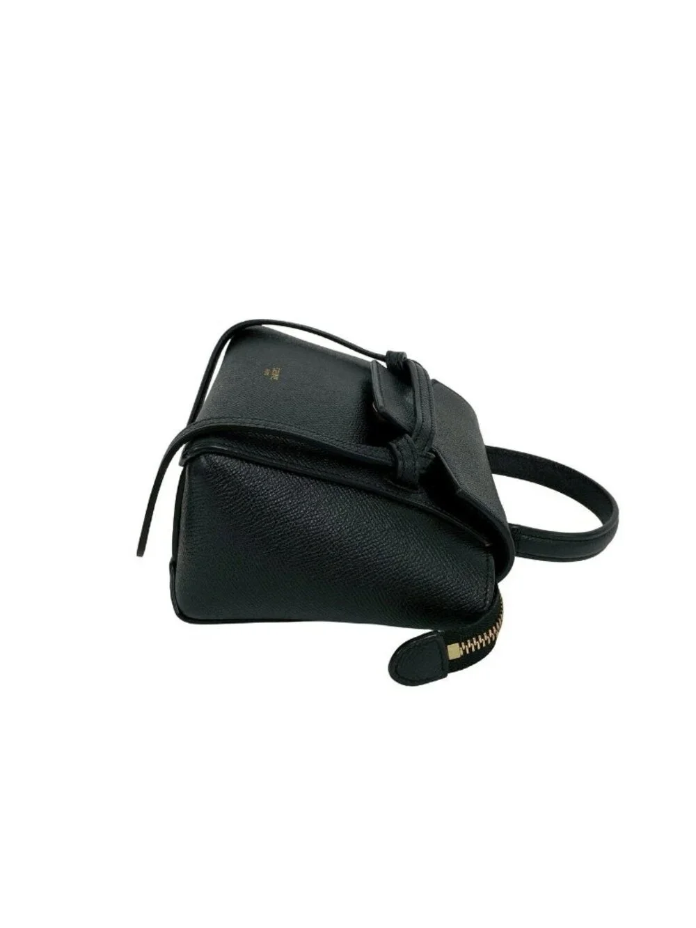 Celine Belt Bag Pico Leather 2-Way Mini Pochette Black